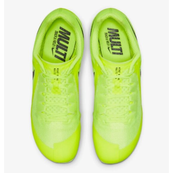 Nike Rival Multi Track & Field Multi-Event Shoes Volt Men\'s 5 = Women\'s 6.5 NEW main image 4